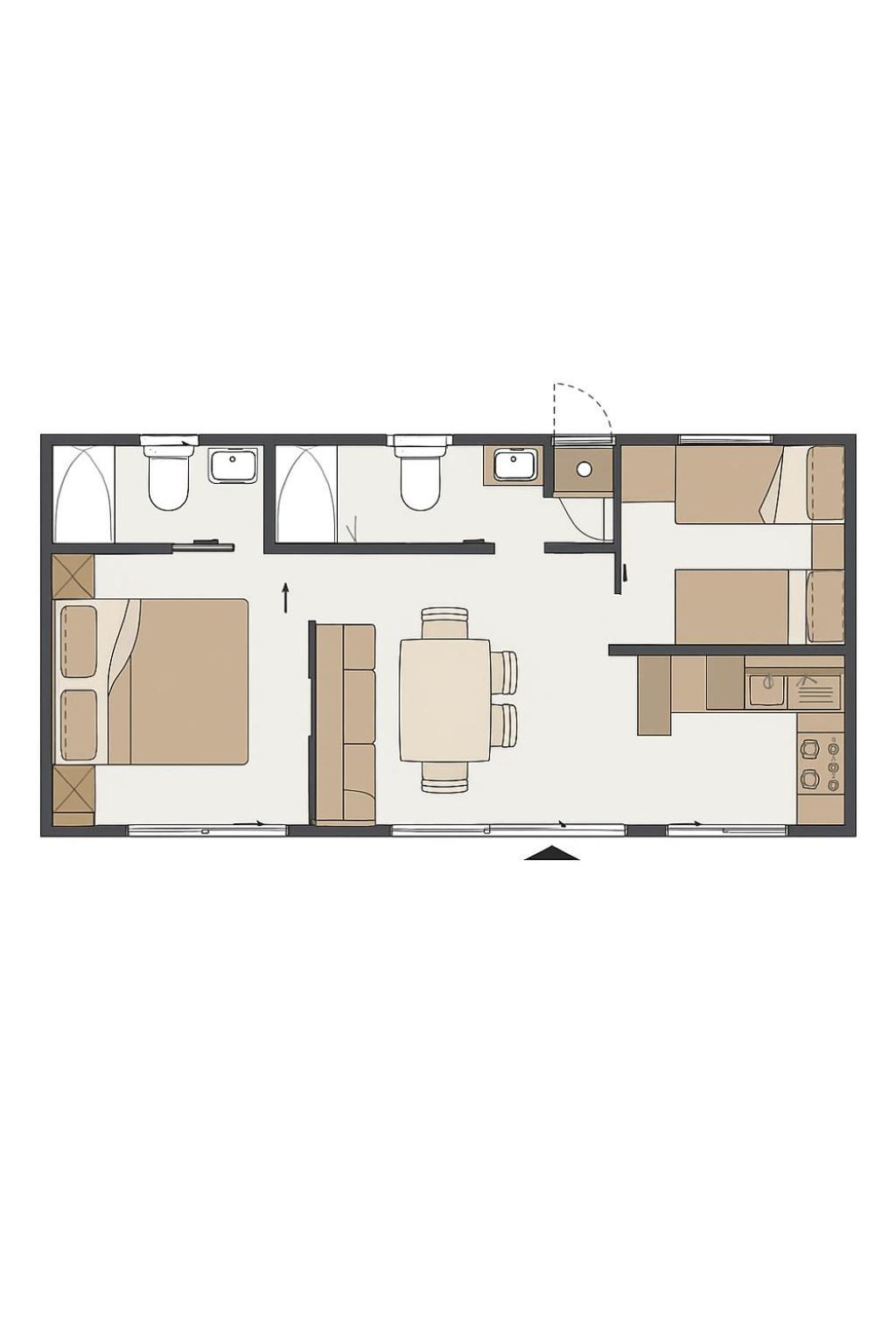 Mobile Home Sweet Summer Biograd Na Moru Exterior foto